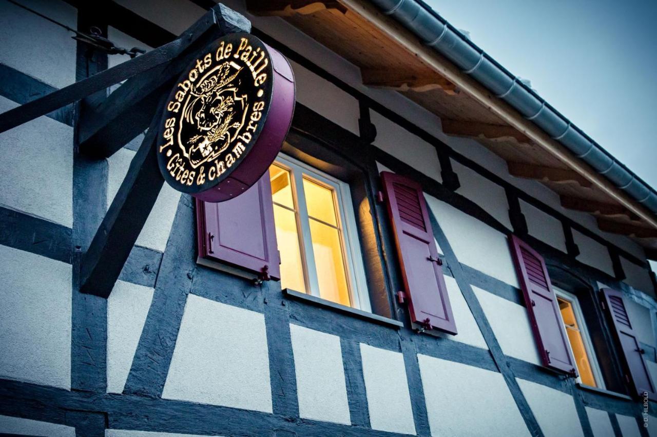 Gite Les Sabots De Paille, Alsace Haut-Rhin Ballesdorf Eksteriør billede