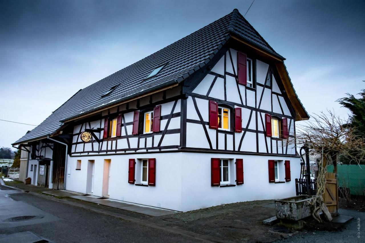 Gite Les Sabots De Paille, Alsace Haut-Rhin Ballesdorf Eksteriør billede