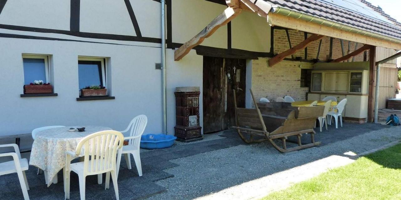 Gite Les Sabots De Paille, Alsace Haut-Rhin Ballesdorf Eksteriør billede
