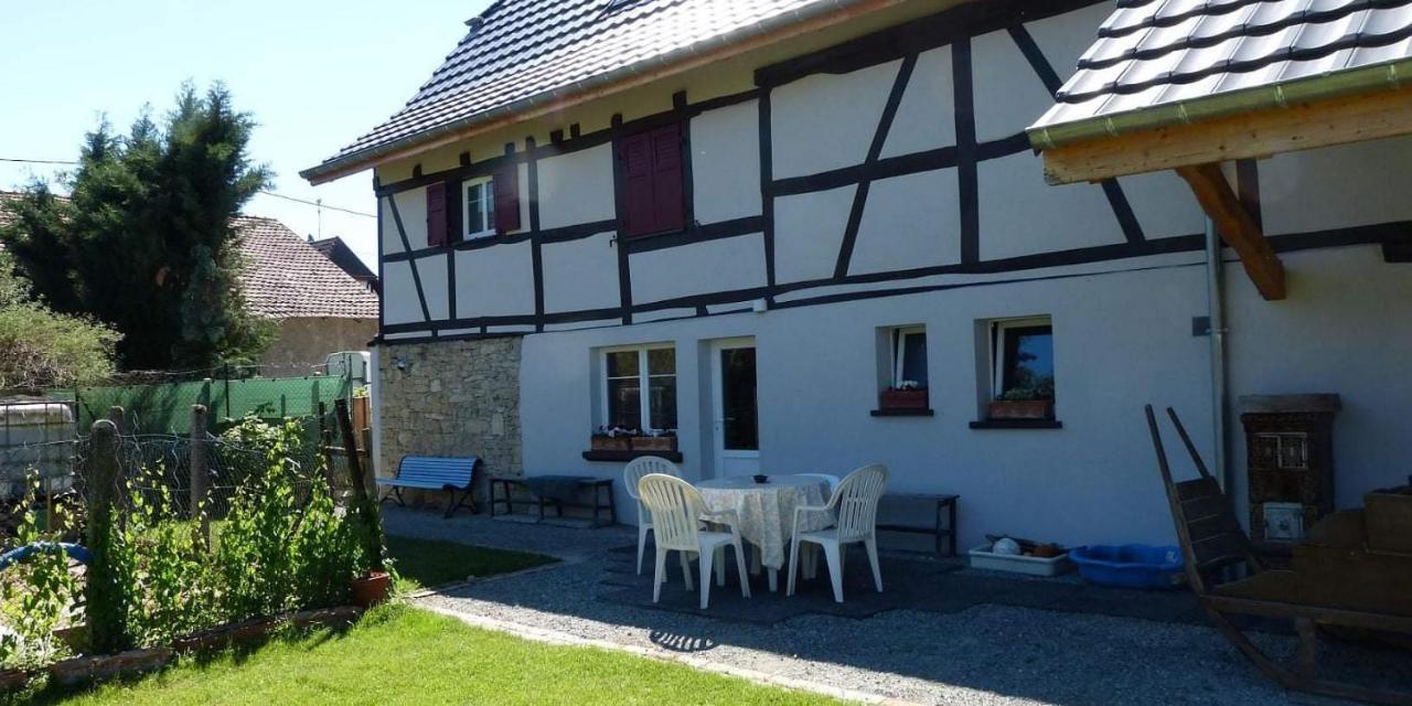 Gite Les Sabots De Paille, Alsace Haut-Rhin Ballesdorf Eksteriør billede